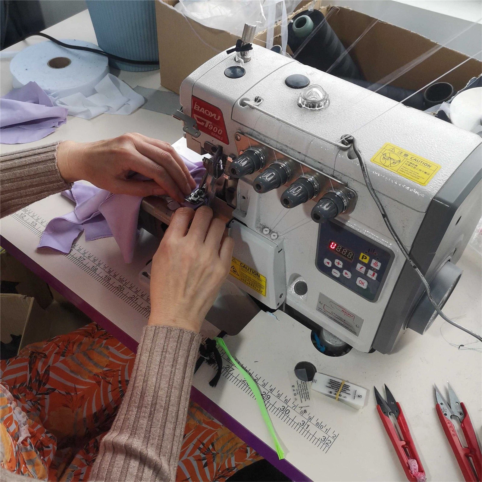 Forth line sewing machine